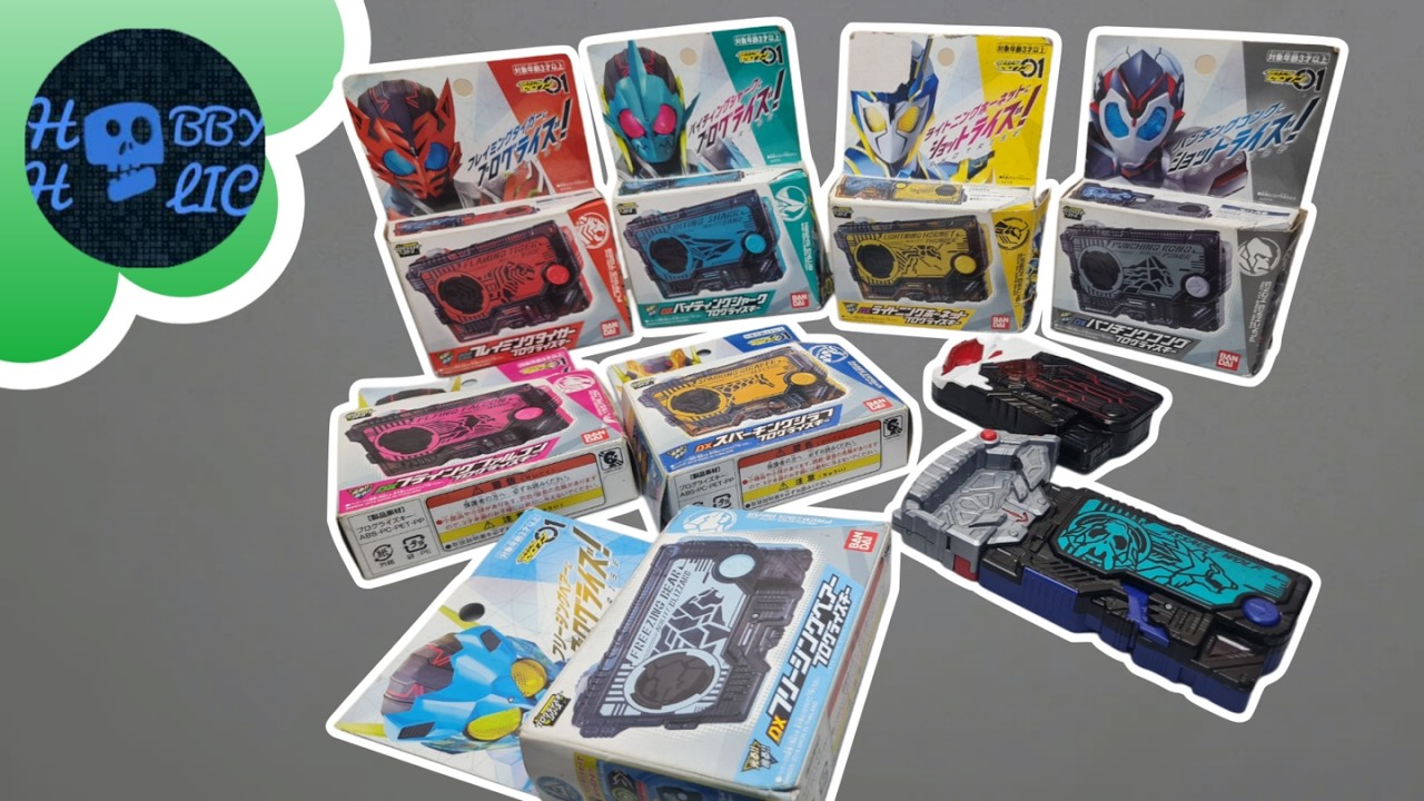 Săn Bộ Sưu Tập Key Của Chủ Tịch Hề Kamen Rider Zero One.