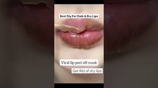 ?viral lip peel off mask ?shorts viralvideo ytshorts lipcare subscribe homemade