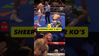 New world champ Hamzah Sheeraz has brought the KO power to the table in his last two fights