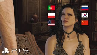 The Witcher 3 NEXT GEN PS5 : Comparing voice actors by country