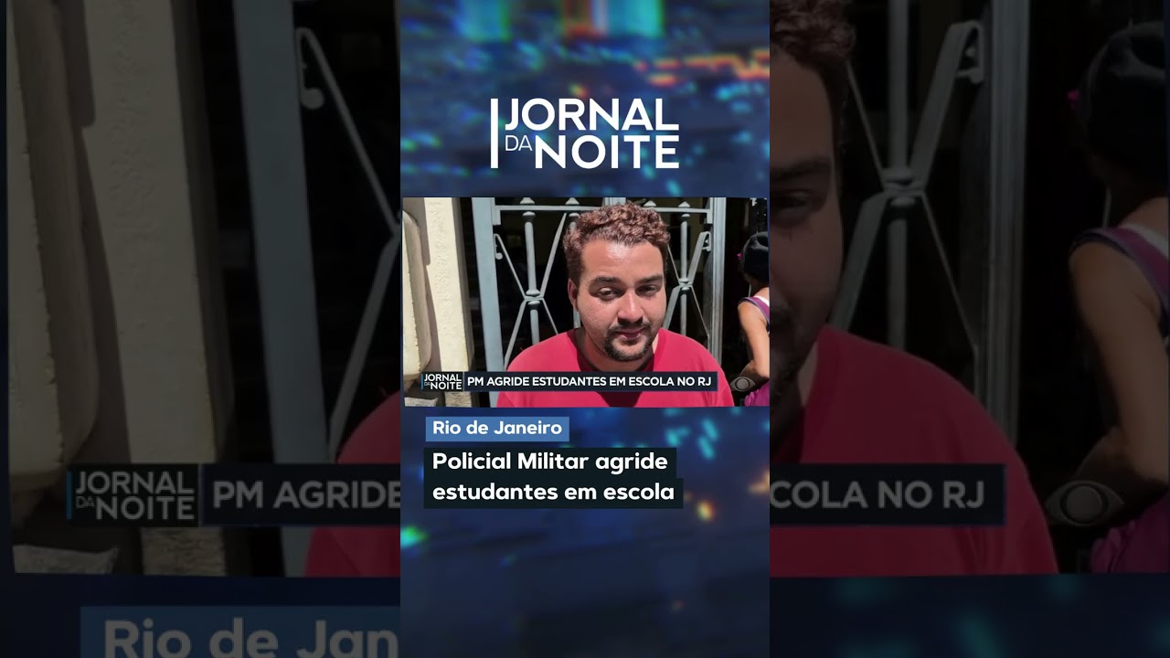 Policial Militar agride estudantes em escola