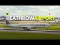 Heathrow airport live  evening of tuesday 16th april 2024