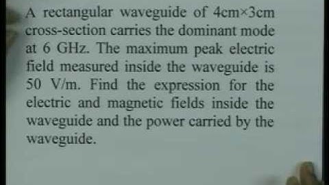 Problems on waveguides