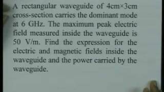 ⁣Problems on waveguides