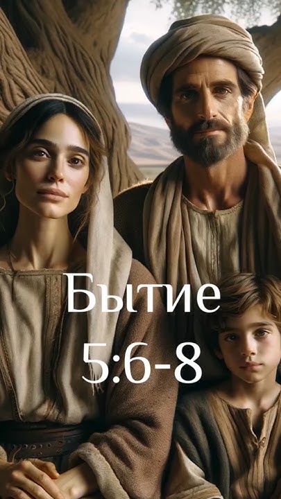 Сиф, сын Адама, жил 912 лет! Бытие 5:6-8 #Библия #Бытие #Адам #Сиф ...