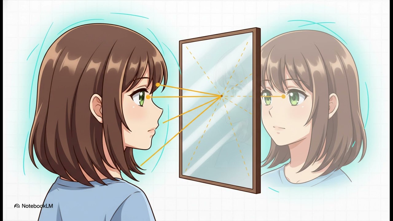 انعكاس الضوء  فيزياء الصف التاسع