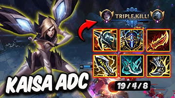 Kaisa vs Yunara ADC ( TripleKill ) Korea Grandmaster 1000 LP | Patch 25.24