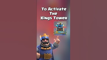5 Tips To Help You Activate The King Tower In Clash Royale! #shorts