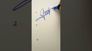 E Signature signature tandatangan lettering estetik