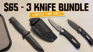 $65 - 704 Gear 3 Knife Bundle Deal !