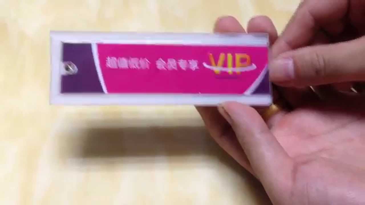 Blinking led light for price label - YouTube