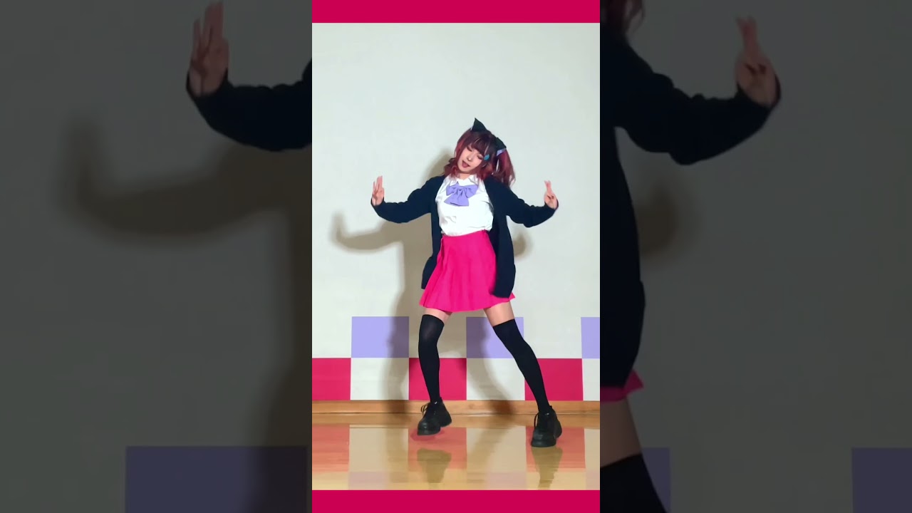 【#踊ってみた 】パペットマペット　オリジナル振付【朱灑しいと】#shorts