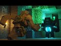 Warden vs irongolem minecraft animation