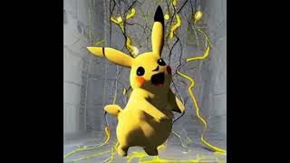 Pikachu Shocking Mario