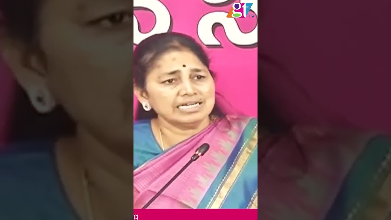 MLA Gongidi Sunitha Strong Warns YS Sharmila Over Her Comments | YS Sharmila News | TRS | GT TV