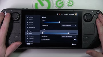 Steam Deck - How To Change Audio Input Microphone Volume