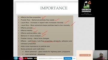 LEC-3 | Particle Shape Analysis | Mechanical Unit Operation