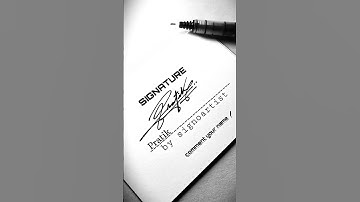 pratik signature design #psign #signoartist 🖊️