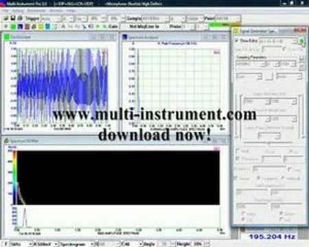 40s 20~5kHz Logarithmic Frequency Sweep with Spectrogram