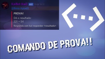 COMO FAZER COMANDO DE PROVA EM DBD! By: Sr. Kai