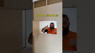 Como instalar janela no drywall #drywall #arquitetura