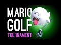 The Oxboxtra Mario Golf Open ROUND 1! Mario Golf Tournament: Ellen vs Andy vs Luke vs Mike! ⛳👿