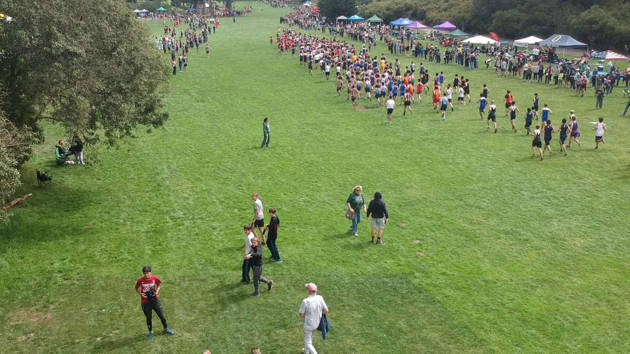 Carlmont High School Cross Country Lowell Invitational Meet on