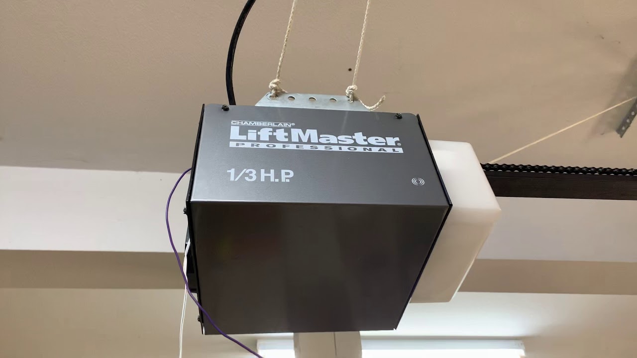 Liftmaster Professional 1/3 Hp Manual