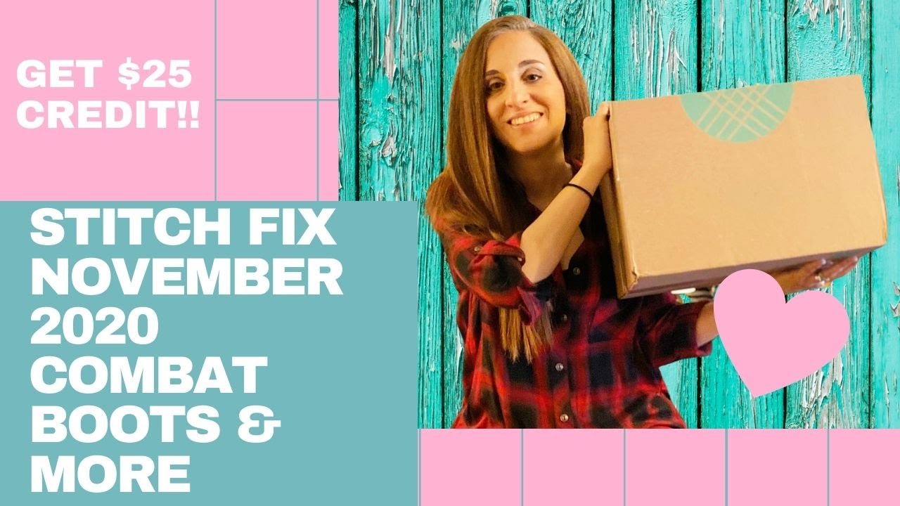 Stitch Fix November 2020 Combat Boots & More Camo!!   Use Promo Code to Get $25 OFF First Fix