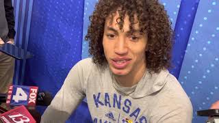 KU QB Jason Bean after KU moved to 6-3 on the season