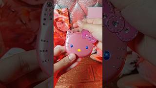 small device Cell phone hello Kitty pink cute fold phone #phone #gadgets #technology #trending