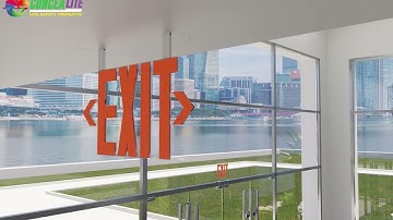 Invisi-X Exit Signs By Concealite