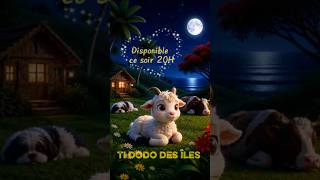 🐐 Milo arrive ce soir… 🍃🌙 #babyshorts #enfants #dodo #histoiredusoir