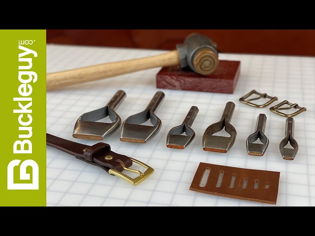 Leather Oblong Hole Punches - Slot Hole Punches - Bag Punches -  Leathersmith Designs Inc.