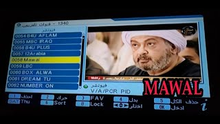 تردد قناة موال MAWAL TV الجديدة علي نايل سات  وطريقة تنزيل القناة علي جميع الرسيفرات