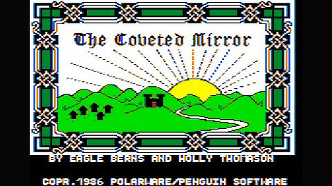 The Coveted Mirror walkthrough/longplay (Apple II - Polarware)