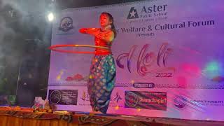 Hula Hoop Dance | Chogada Tara | Solo Dance| First Stage Performance | Darshan Raval| Asees Kaur