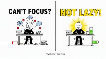 Not Lazy — This Is Why You Can’t Focus (Psychology Explains)