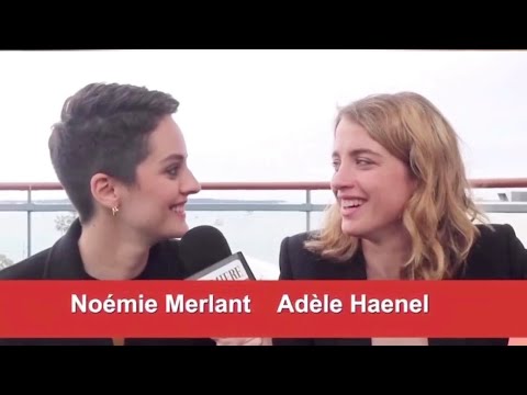 Adele Haenel en Céline et Noémie Merlant en Louis Vuitton