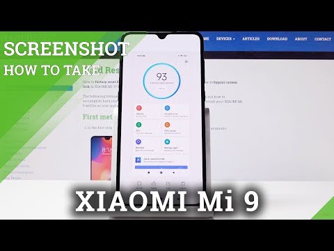 How to Capture Screen in XIAOMI Mi 9 - Take Screenshot