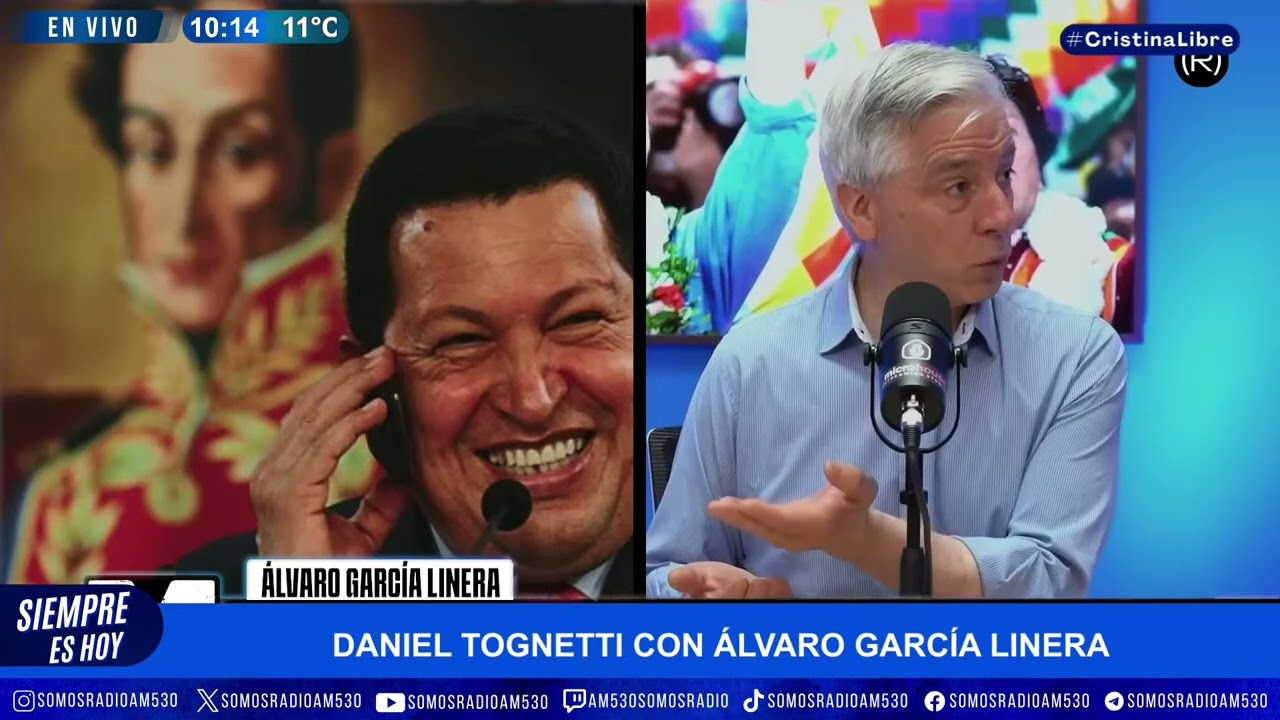 ENTREVISTA DE DANIEL TOGNETTI A ÁLVARO GARCÍA LINERA - SIEMPRE ES HOY - AM 530