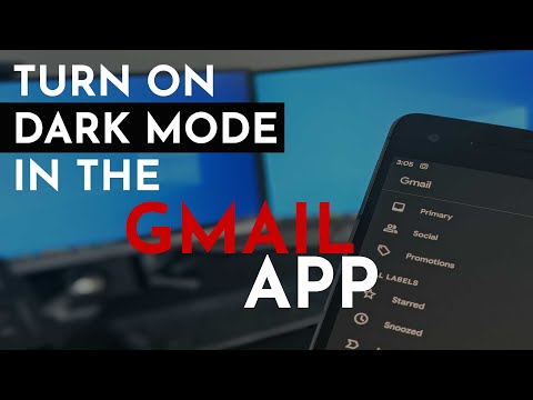 How to Turn on DARK MODE for Gmail App on Android Phones