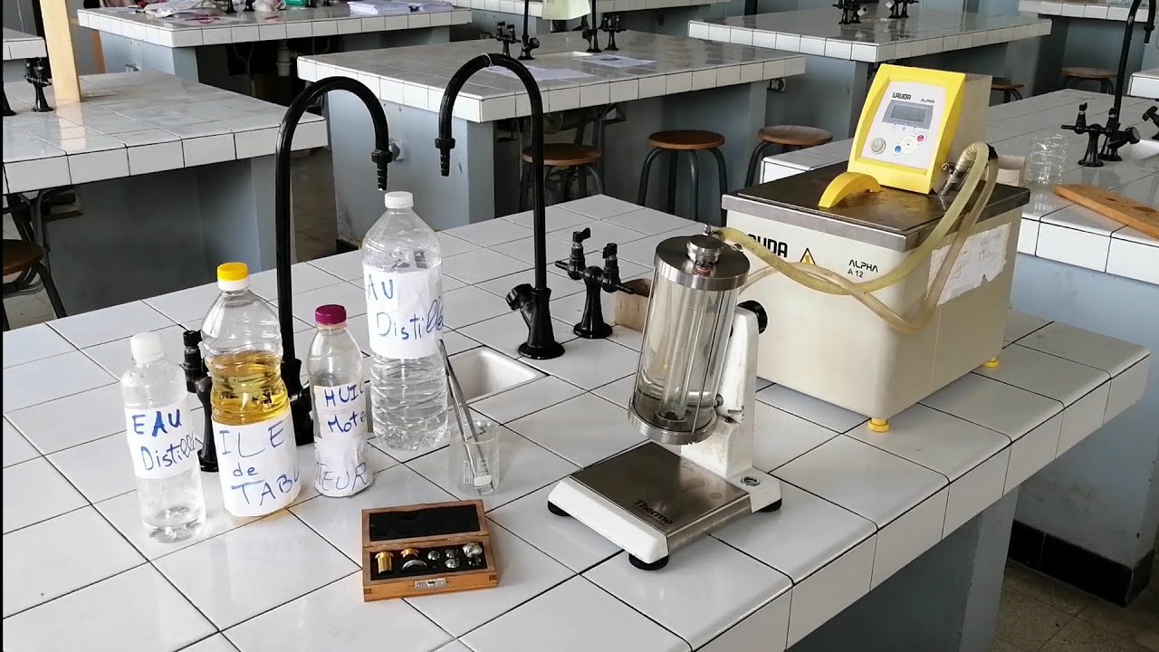 TP MDF (Mesure de la viscosité d'un fluide 