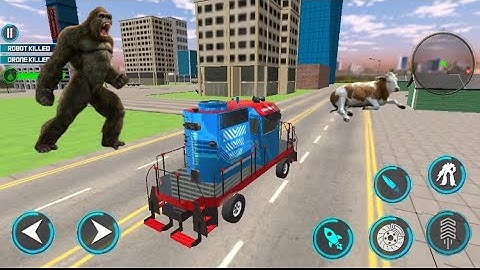 Transformer car🚗 helicopter 🚁 🚂 simulator 3d Android iOS Gameplay || MICROF Gaming