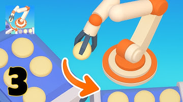 Robotic arm factory part 3 Android Gameplay Walkthrough#persiannight2#cognito#brain