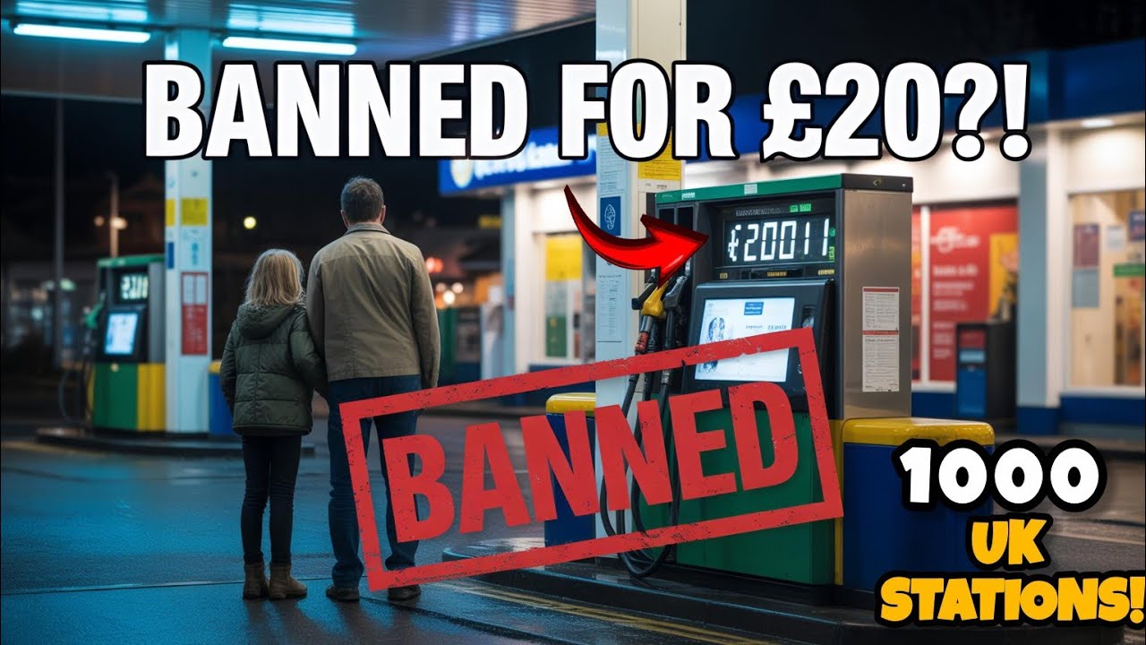 Из-за ошибки при покупке бензина на 20 фунтов стерлингов членам семьи ЗАПРЕЩЕНО посещать 1000 зап...