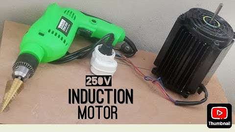 How to make high voltage generator #i turn induction motor to powerful generator #diy generator