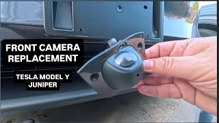 How to Replace the Front Fascia Camera on a 2026 Tesla Model Y (DIY)
