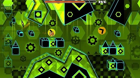 Geometry Dash- [Insane Demon] Death Intercept by Raivolt (All coins)