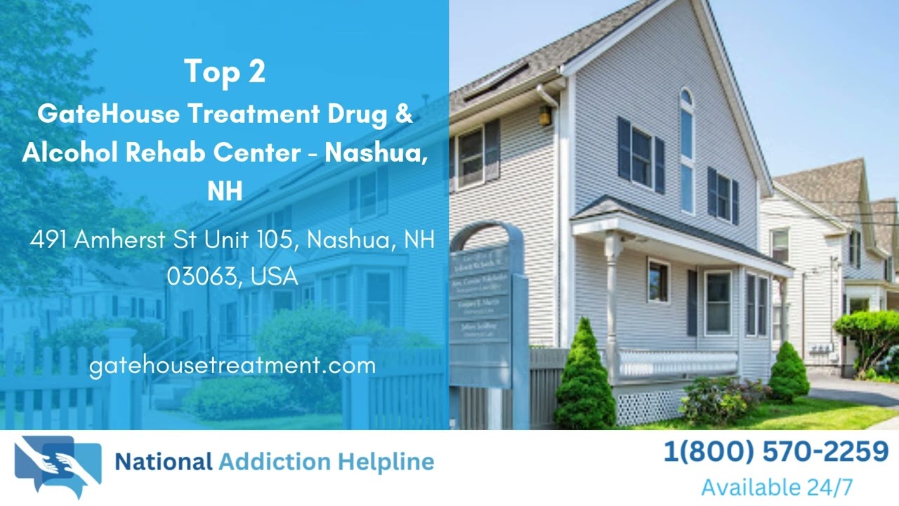 Top 3 Addiction Treatment Centers Nashua